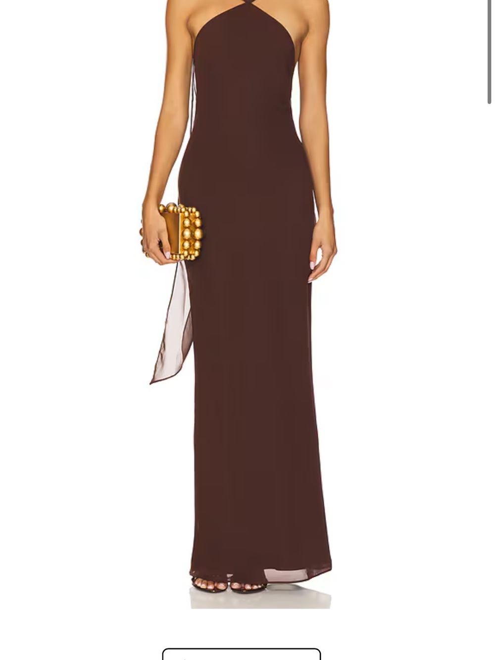 Amanda Uprichard Ashton Maxi Dress Size Small